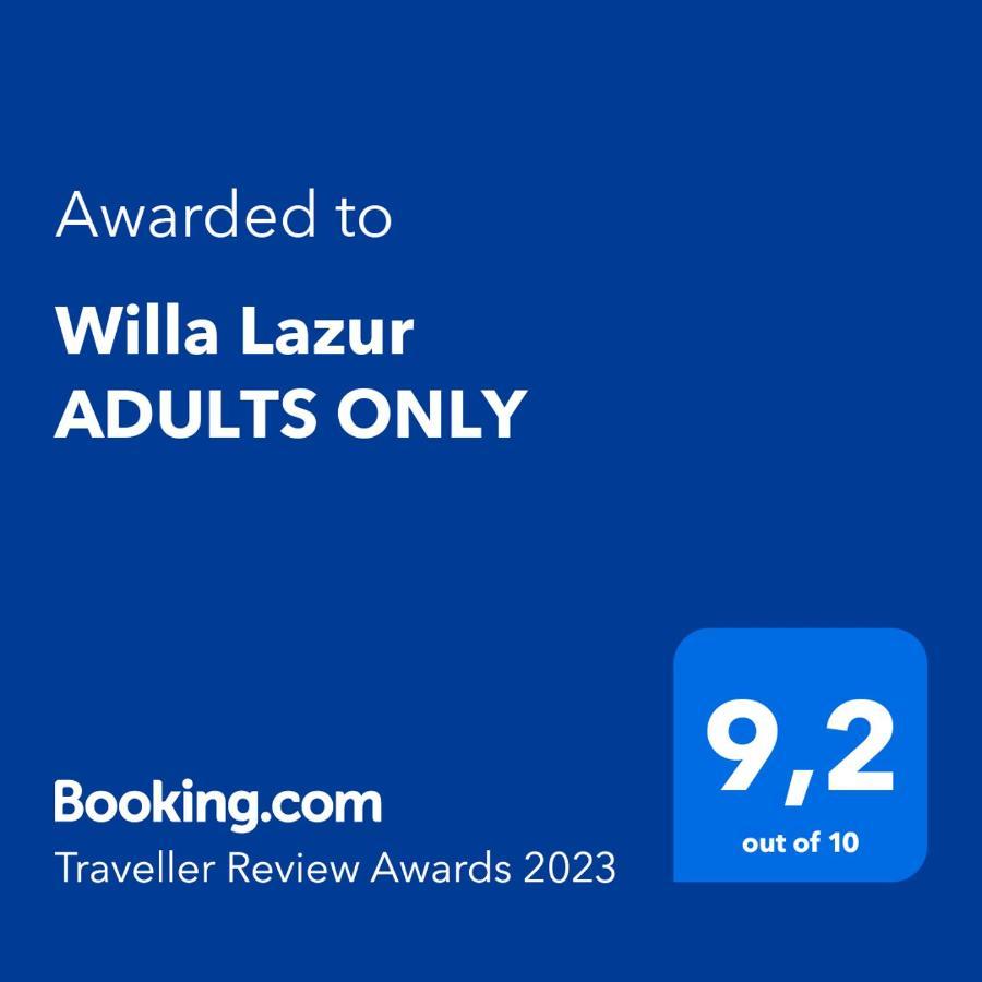 Willa Lazur Adults Only Miedzyzdroje Εξωτερικό φωτογραφία